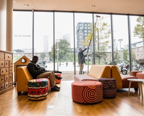 Foto van de ontvangstruimte van Kindcentrum 03.