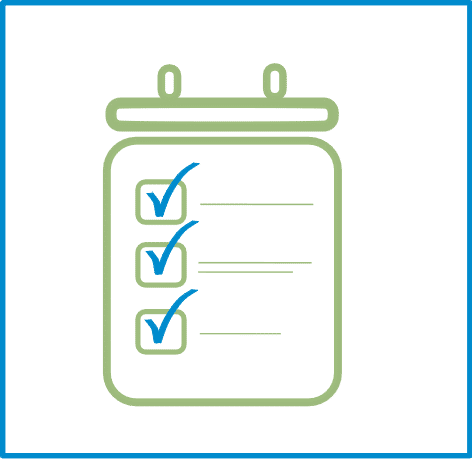 De afbeelding toont een lijst met drie checkboxes. Deze boxes zijn allemaal afgevinkt.